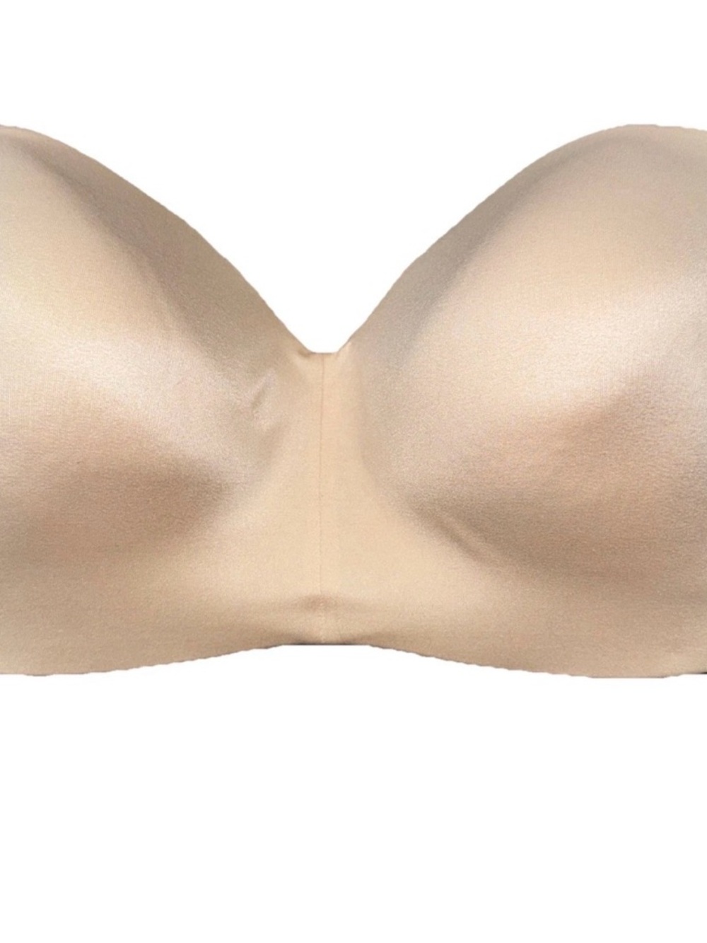 Wacoal Women's 36DDD Staying Power Wireless Strapless Bra 854372 Sand *NO Straps